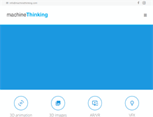 Tablet Screenshot of machinethinking.com